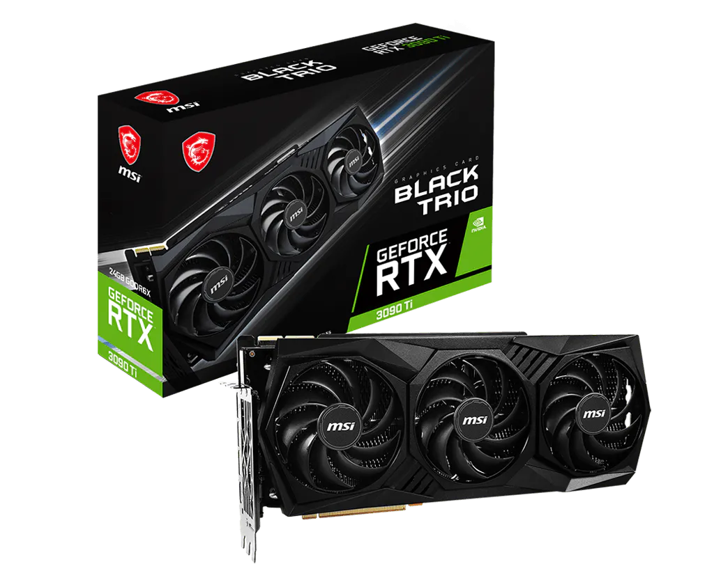 MSI GeForce RTX 3090 Ti BLACK TRIO 24G